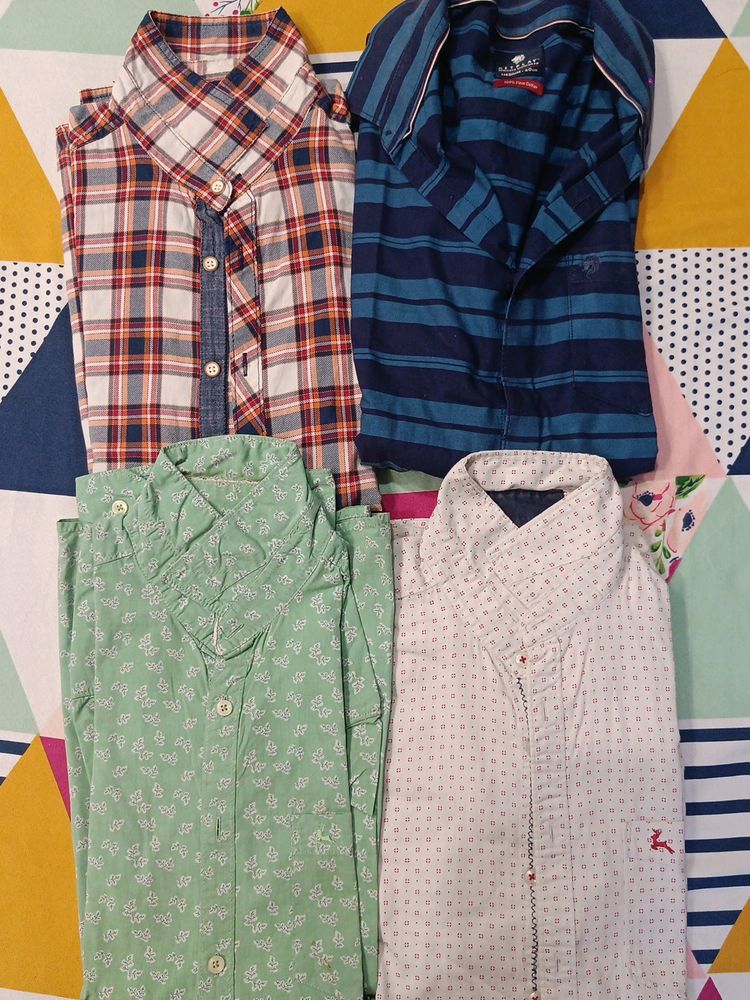 Combo Of 4 Shirts