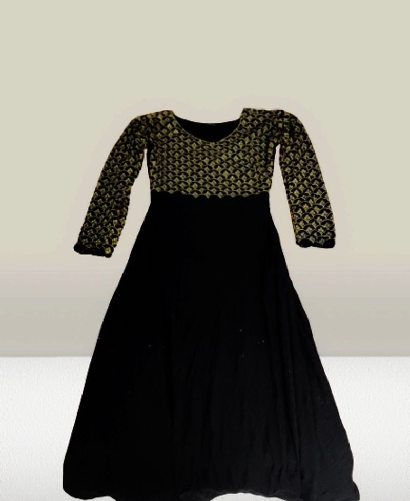 Black Long Top / Office Wear/ Casual Wear/ Size M