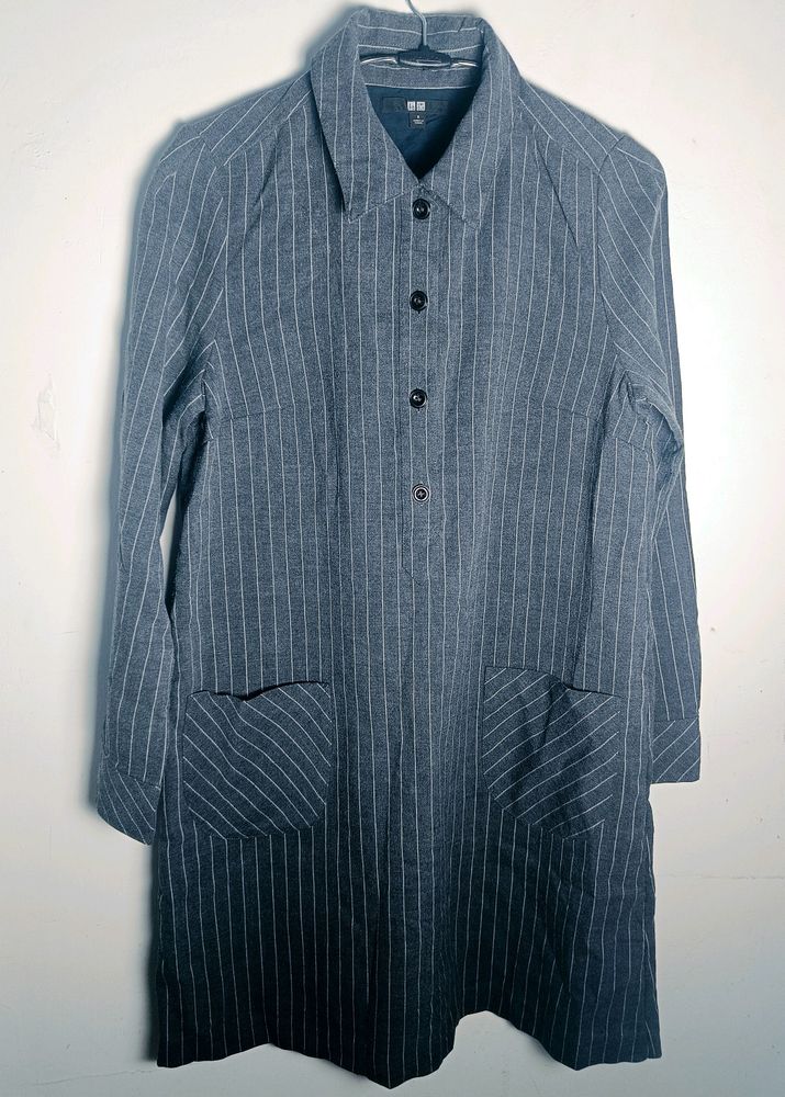 UNI QLO Women Long Coat/Shirt