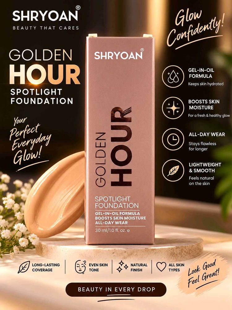 Shryoan Golden Hour Spotlight Foundation