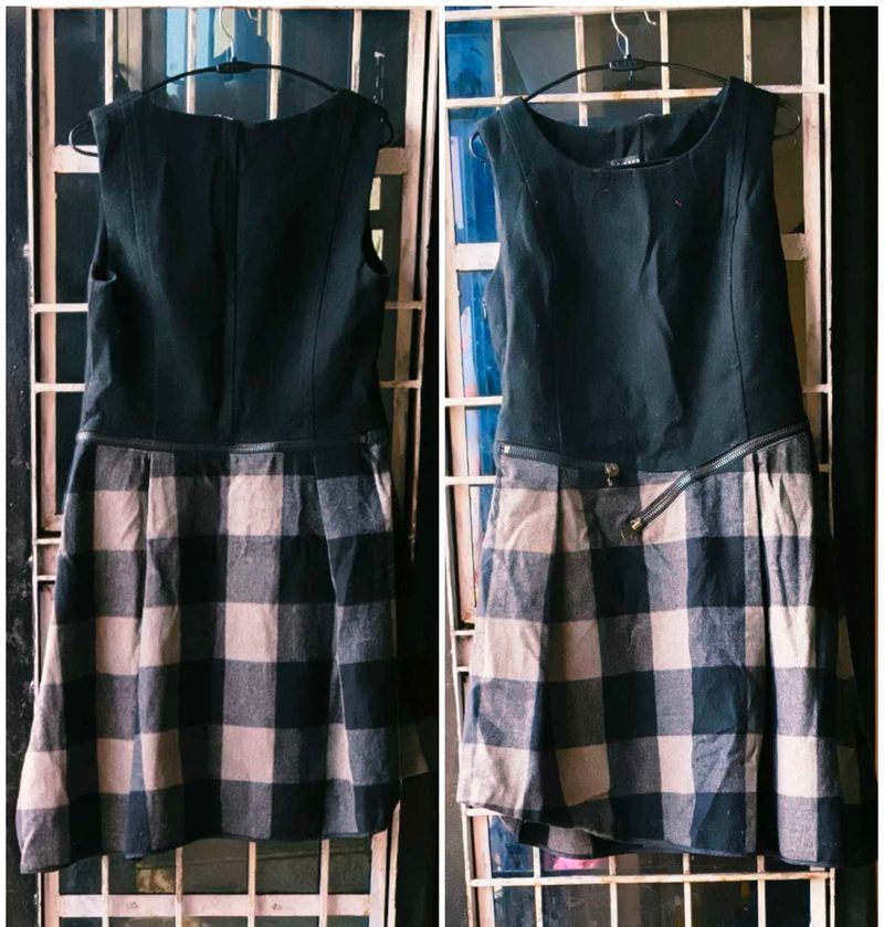 Very Warm Woolen Winter Korean Midi Dress