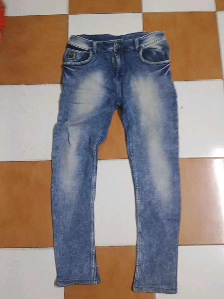 Blue Washed LEE Denim Jeans