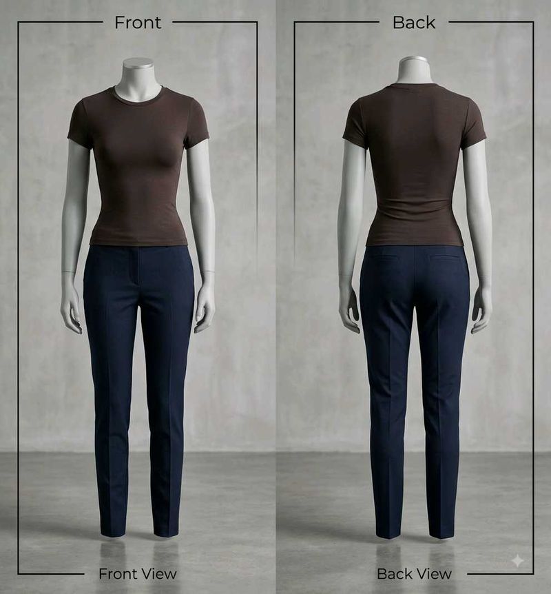 Classic Dark Brown H&amp;M T-shirt