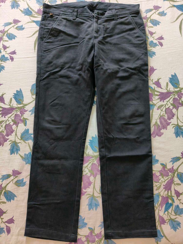 Men Black Formal Pant