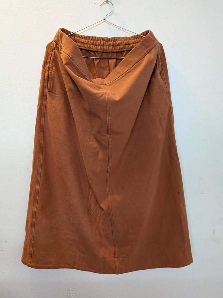 Casual Orange tan skirt