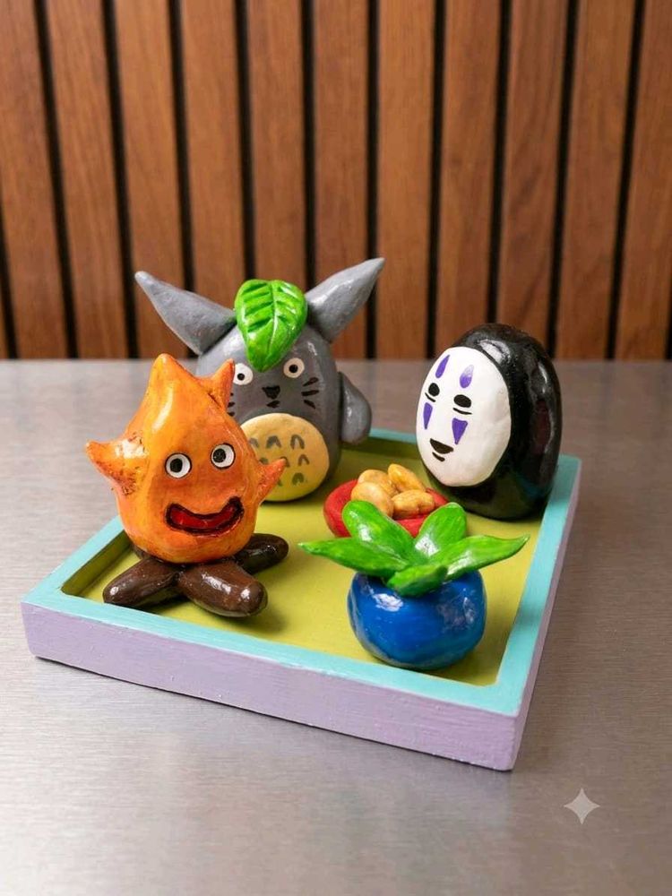 Cute Anime Figurines Set