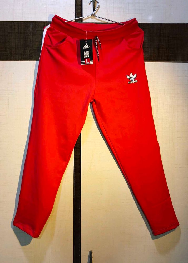 Adidas Red Track Pants