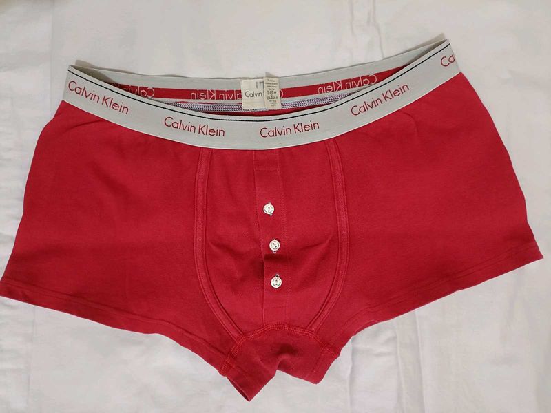 Calvin Klein Red Boxer Briefs