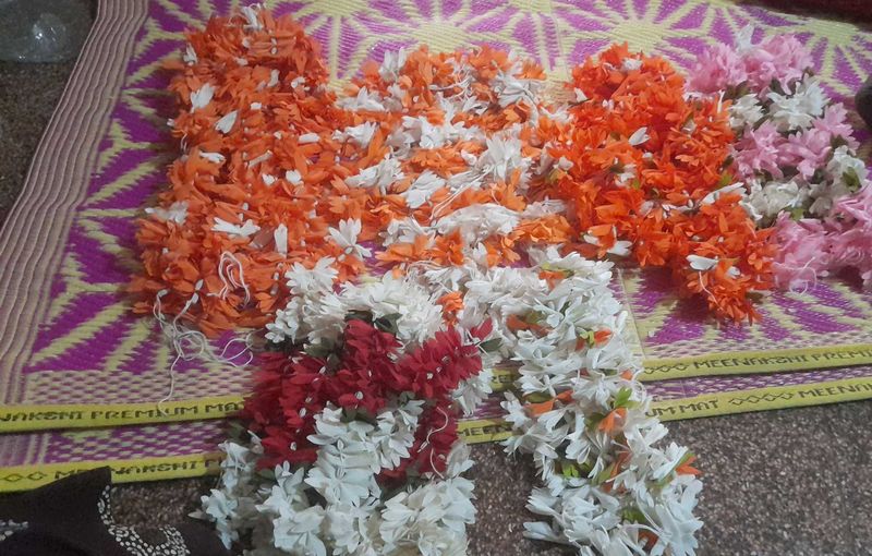 Floral Garlands gajara for Festive Occasions all i