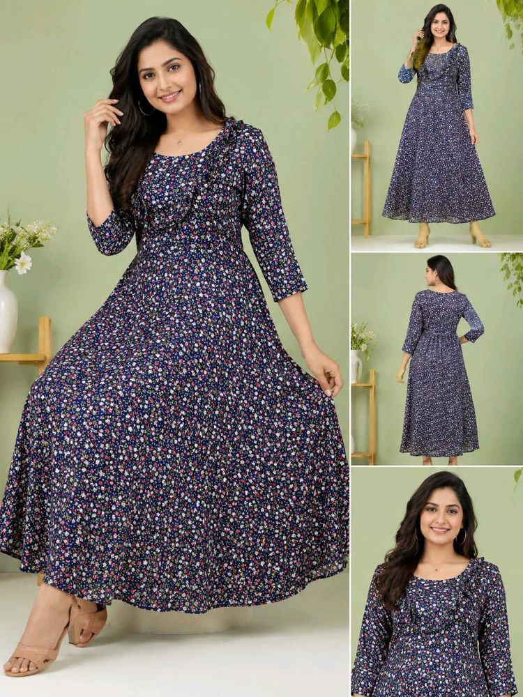 Anarkali Chiffon gown XXL