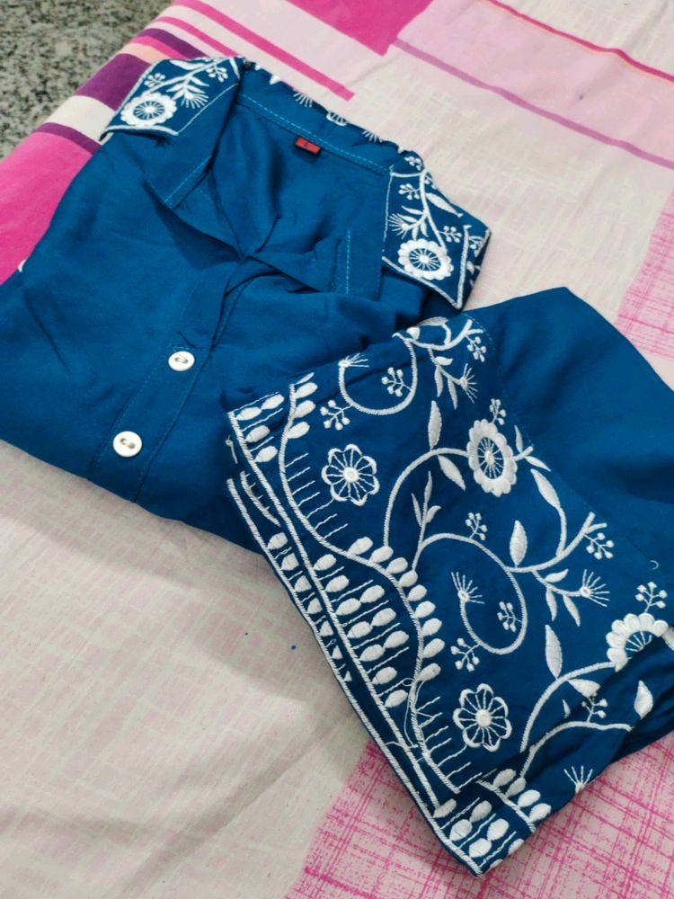 Blue CO-ORD SET
