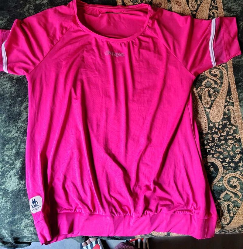 Kappa Pink Athletic Top