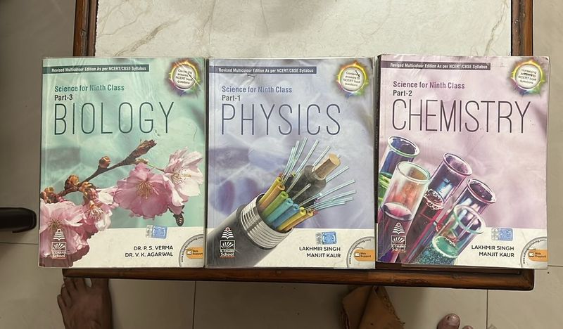 9th Class Science Books (Biology, Physics, Chemist