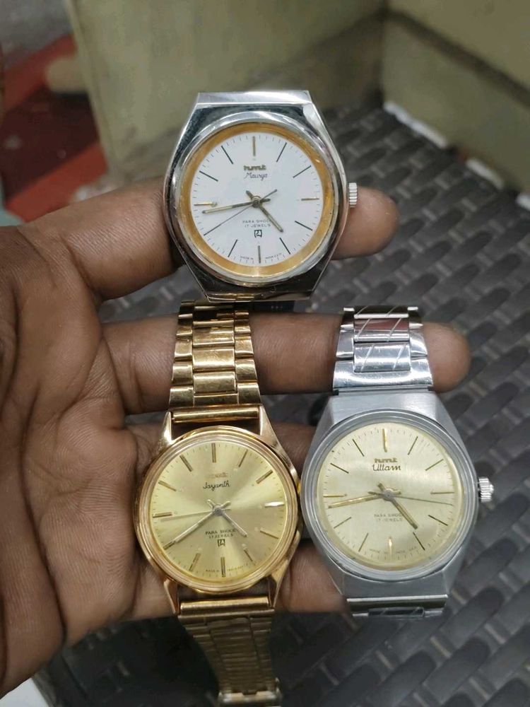 3 HMT Watches for Sale