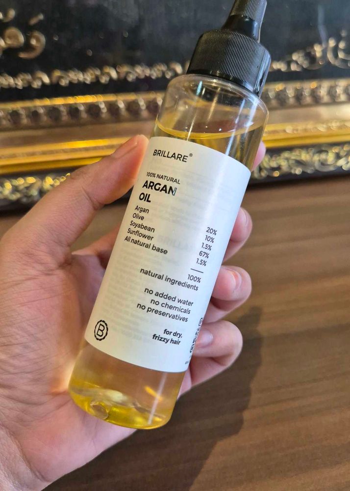 Brillare 100% Natural Argan Oil