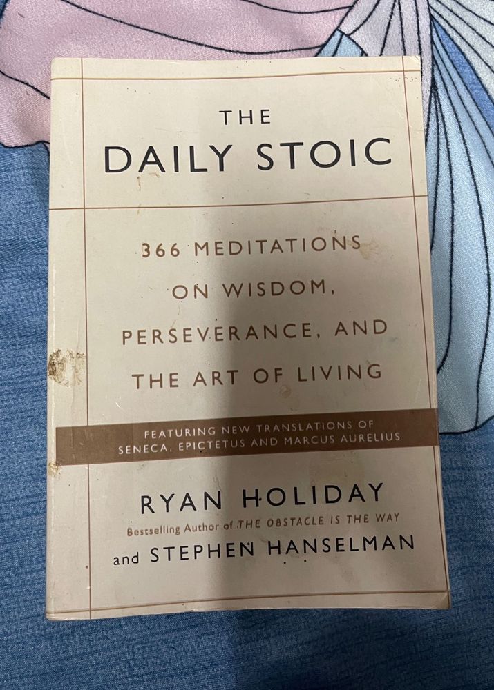 The daily Stoic:366 Meditations On Wisdom