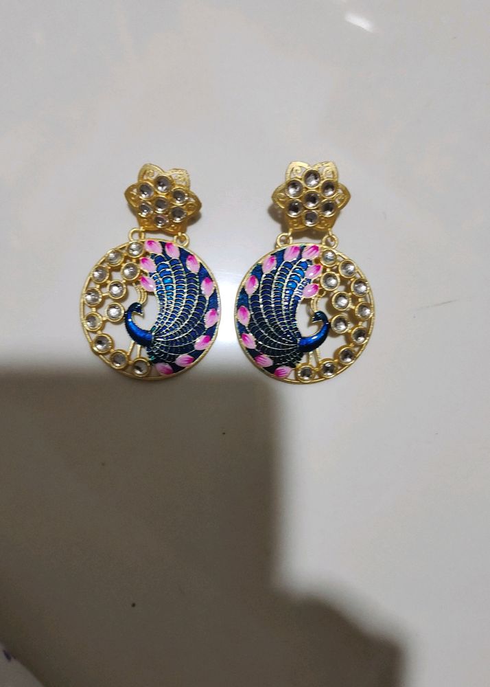 Peacock Earing