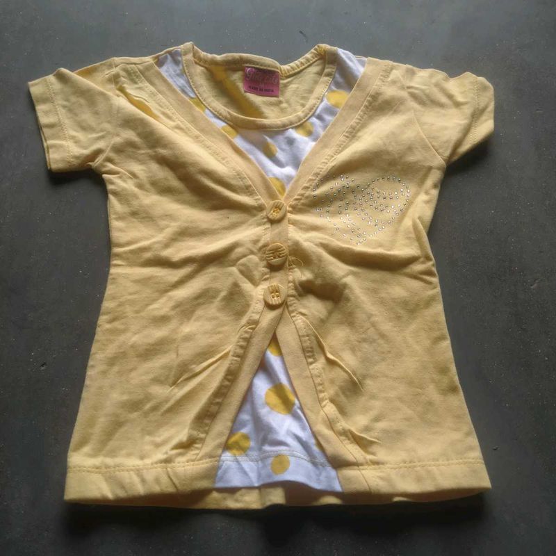 Girls Western Top