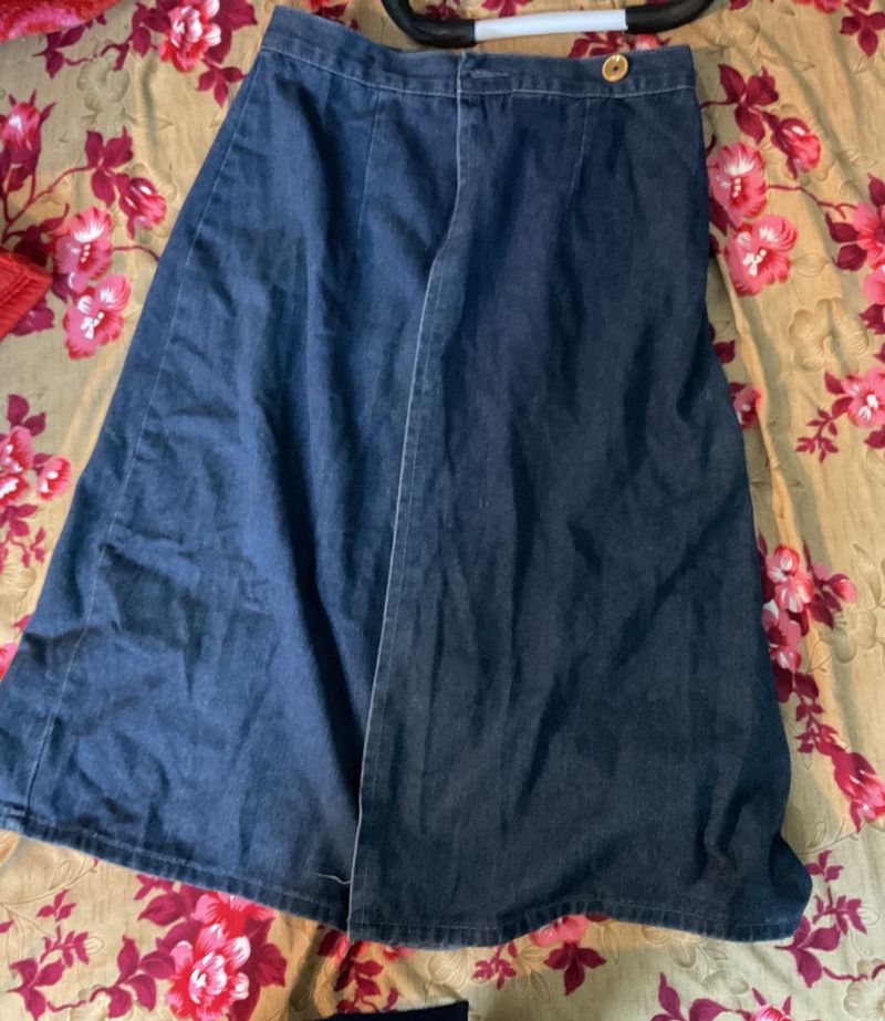 Vintage Denim skirt convertible