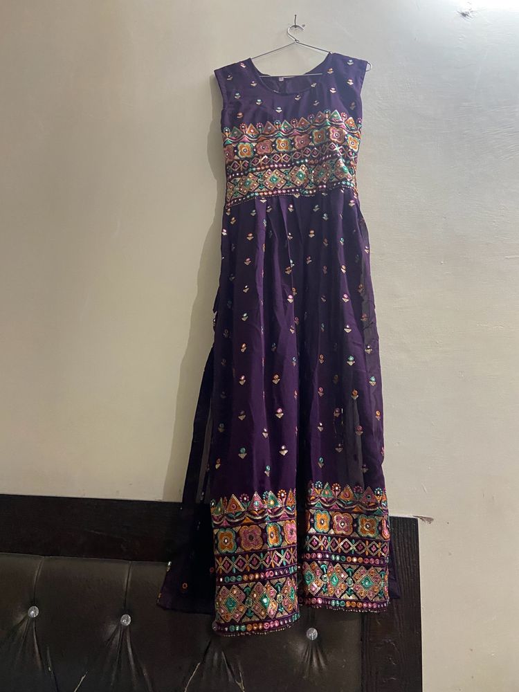 Brand New Purple Color Party Wear Suit
