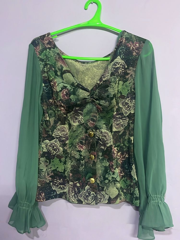 BeautifulShimmer Party Wear Top