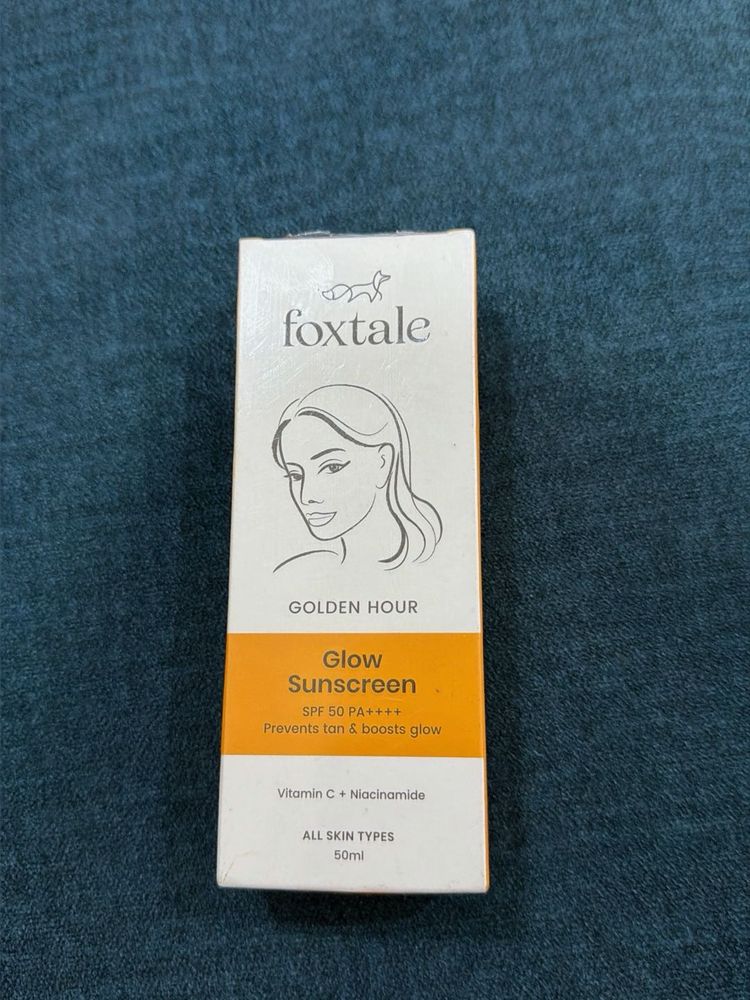 Foxtale Golden Hour Glow Sunscreen