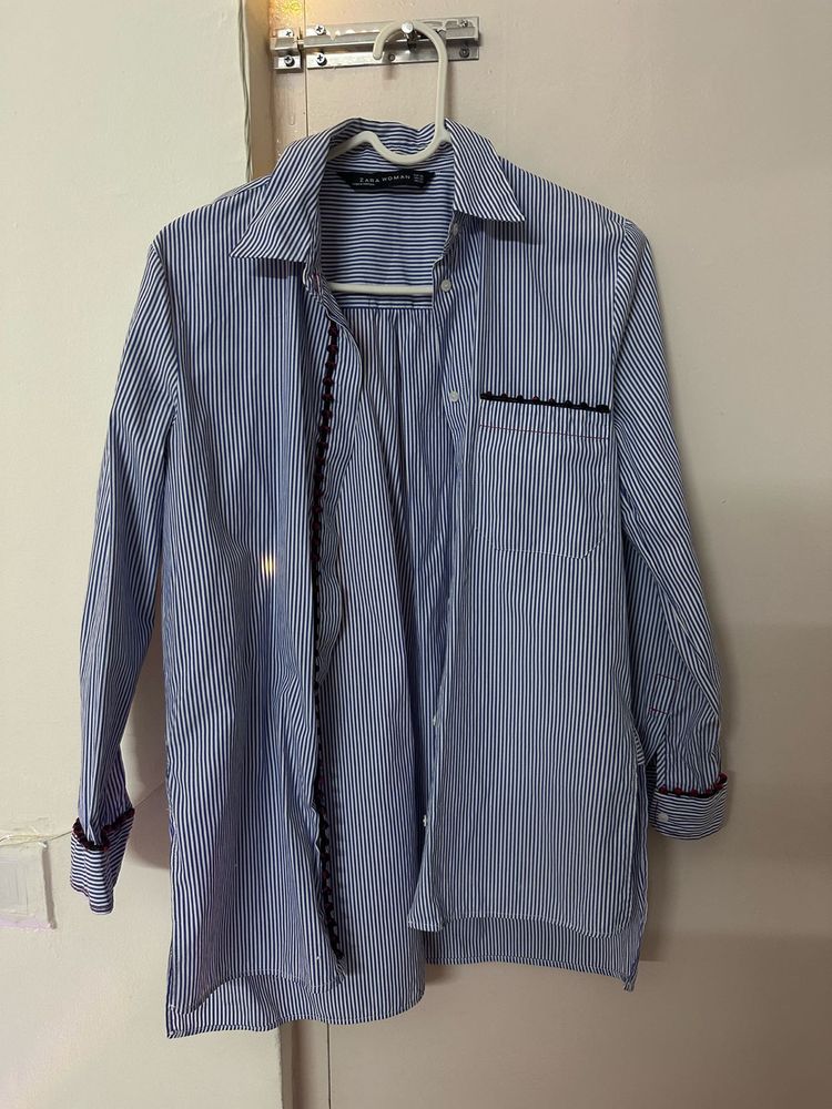 Zara striped shirt