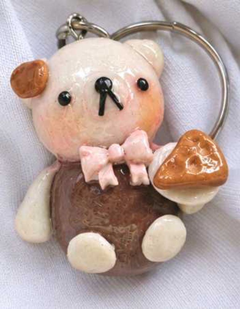 Cute Teddy Bear Keychain