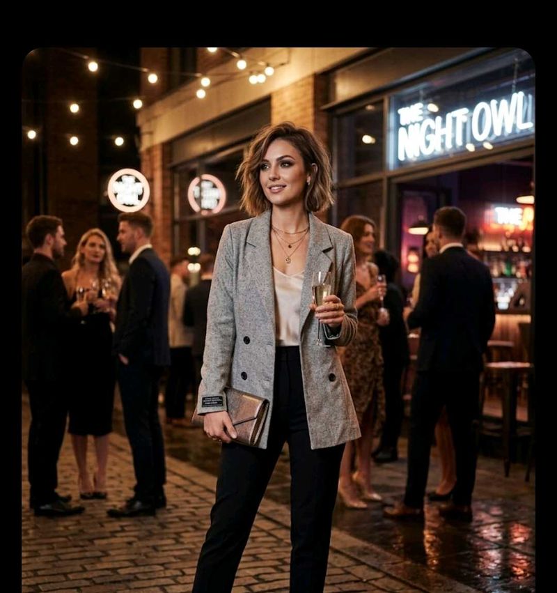 Chic Double-Breasted Blazer