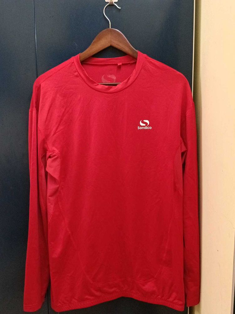 🇲🇩 Imported Red Sondico Long Sleeve T-Shirt