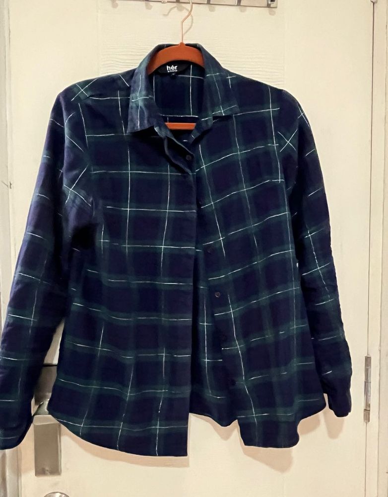 HER By Invicitus Plaid Flannel Shirt