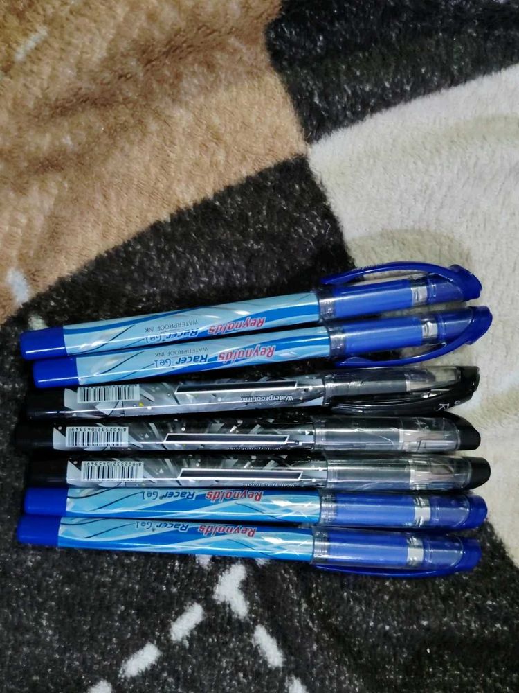 Blue And Black Gel Pens Reynolds