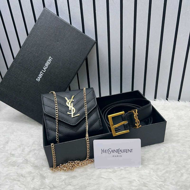 clutch n belt combo sets with accessories