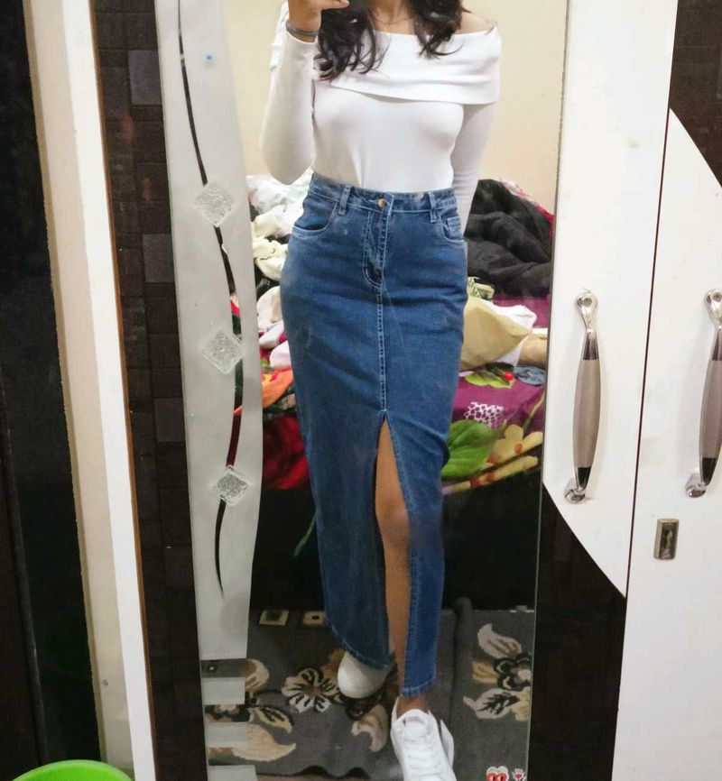 Denim Skirt