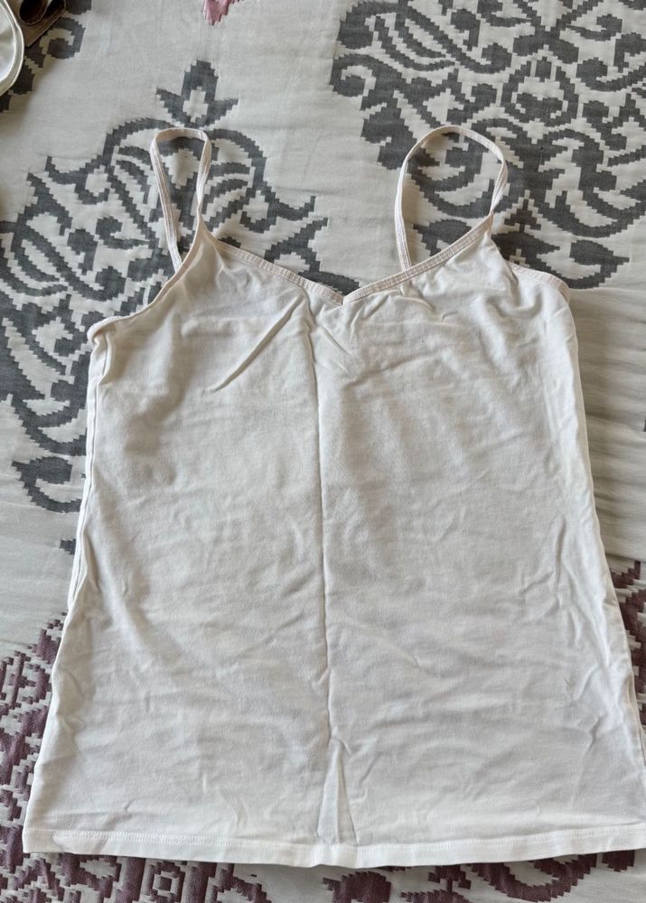 Cream Camisole Top