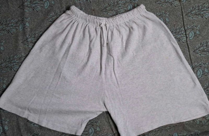 Striped Soft Sleep Shorts