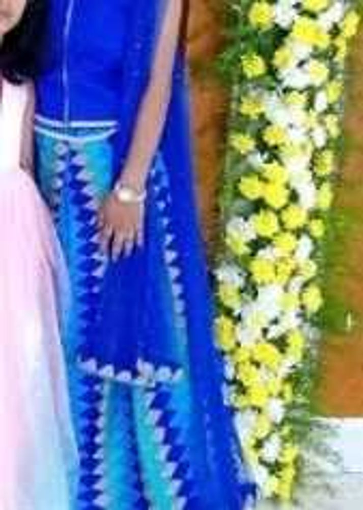 Royal Blue Indian Outfit