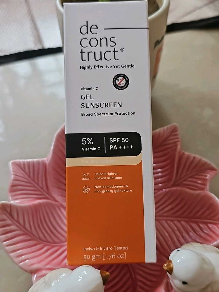 Deconstruct Vitamin C Gel Sunscreen SPF 50