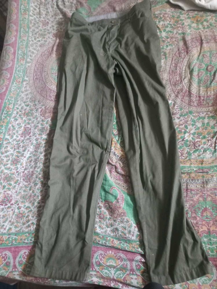 Men's Olive Green Cargo Pants