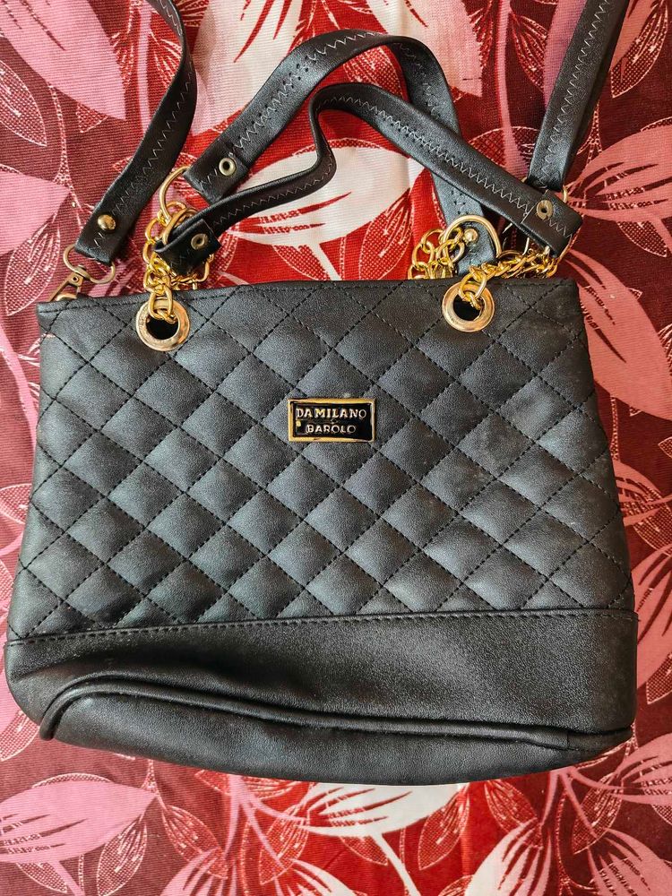DA MILANO BAROLO Quilted Handbag