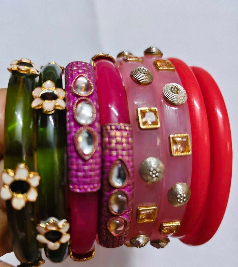 Set of Colorful Bangles