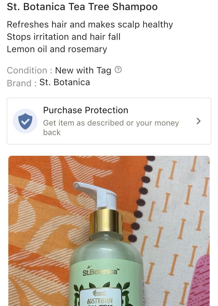 St Botanica Shampoo