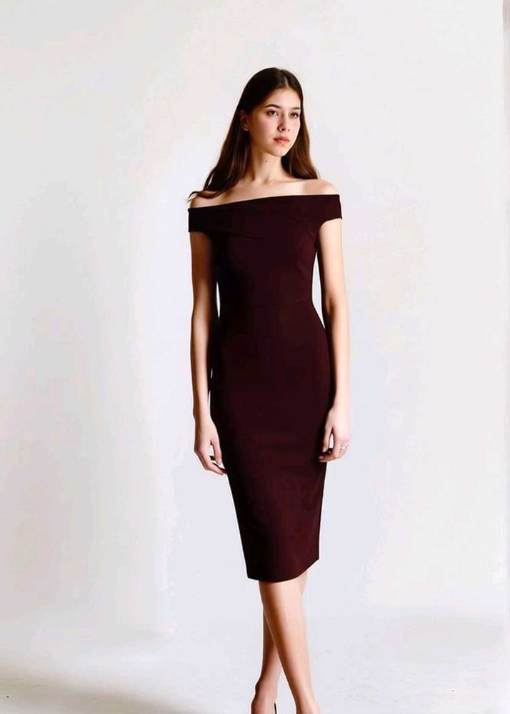 Elegant Off-Shoulder Bodycon Dress