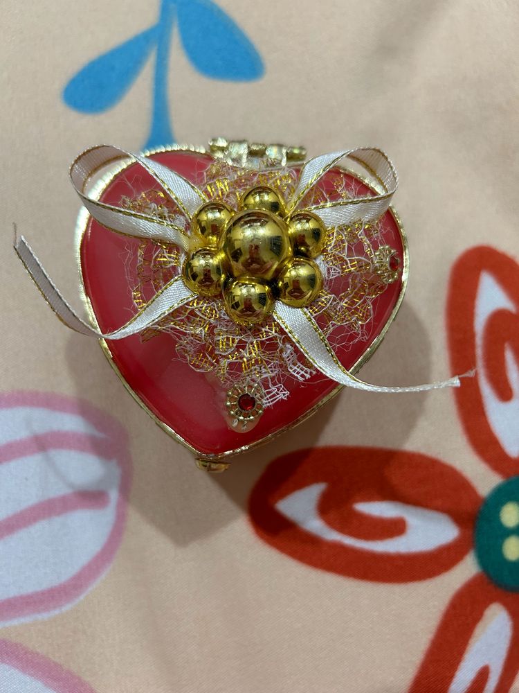 Glass Jewellery Box - New