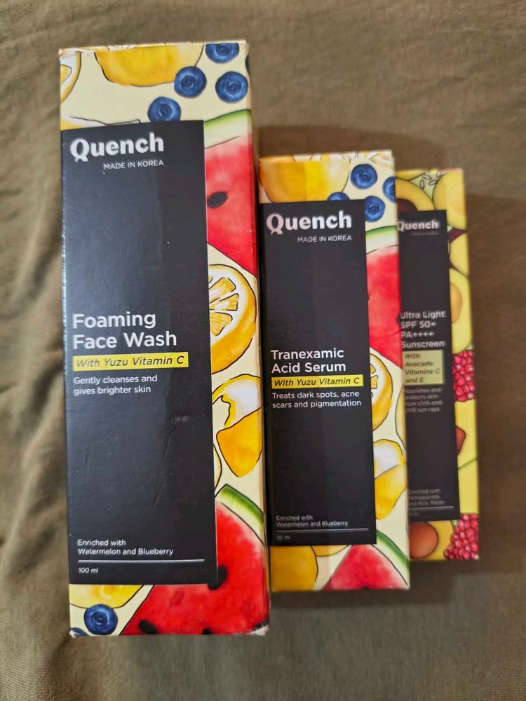 Quench Skincare Set