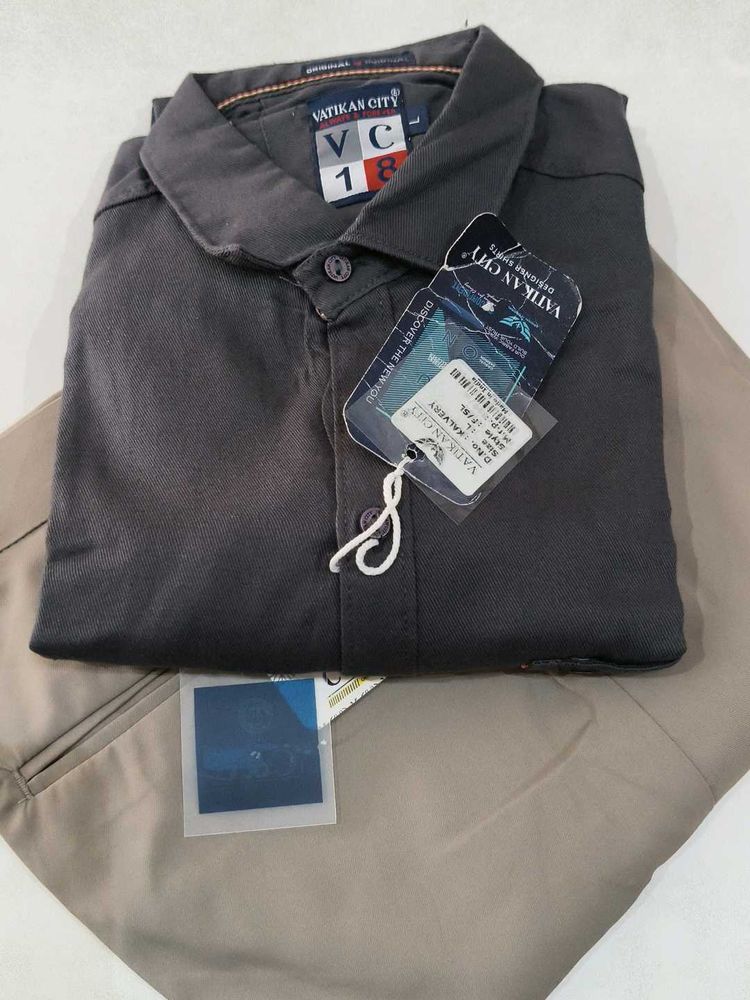 Men's Casual Shirt &amp; Trousers