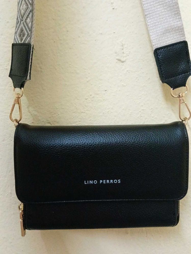 Lino Perros Black Handbag