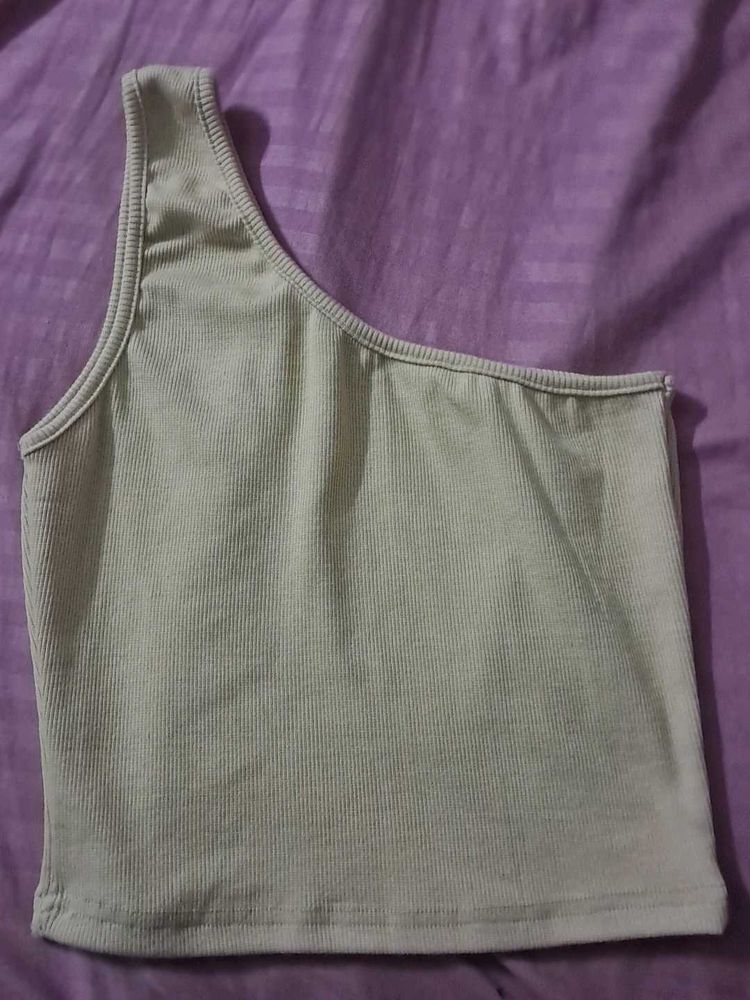 Women's One Shoulder Tank Top