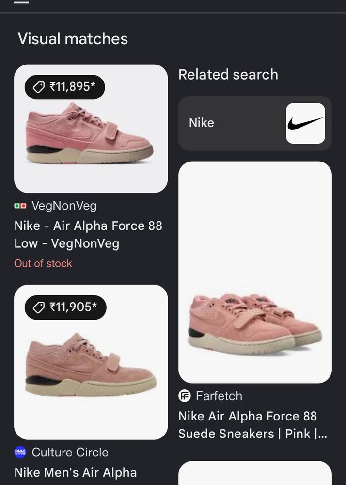 Pink Nike Sneakers