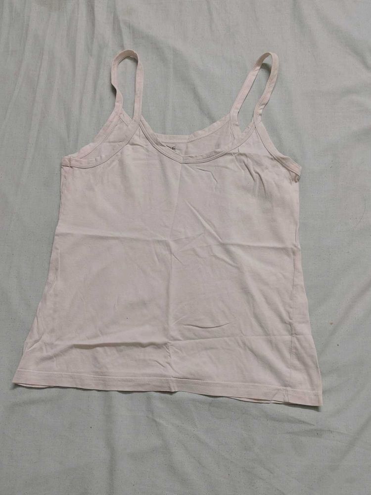 Basic White Camisole Top